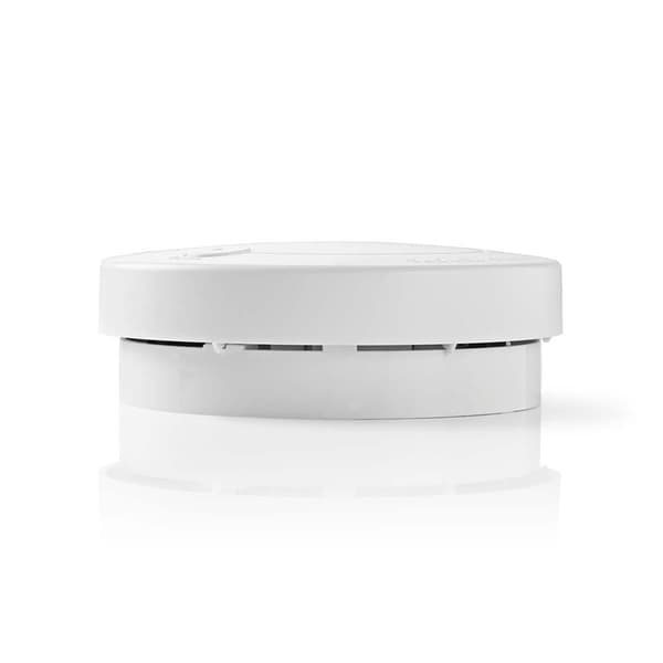 Nedis Røykvarsler | Batteri drevet | batteritid opp til: 1 år | EN 14604 | Med test knapp | 85 dB | ABS | Hvit