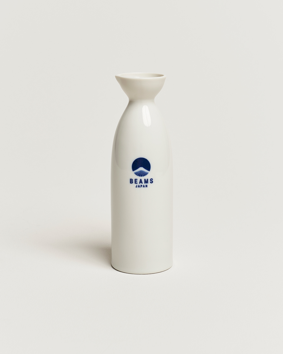 Beams Japan Large Sake Bottle White