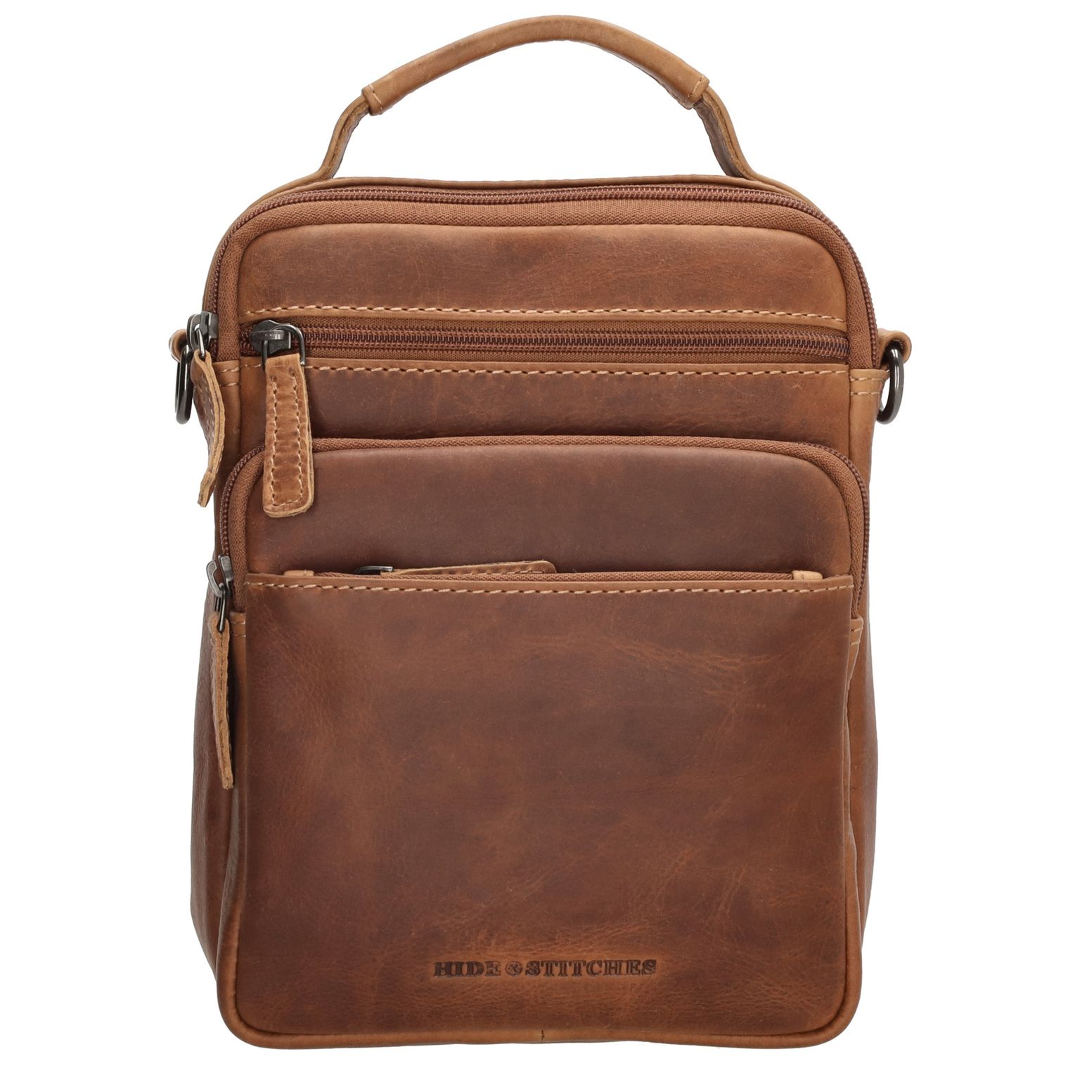 Hide & Stitches Japura Reportertas Cognac