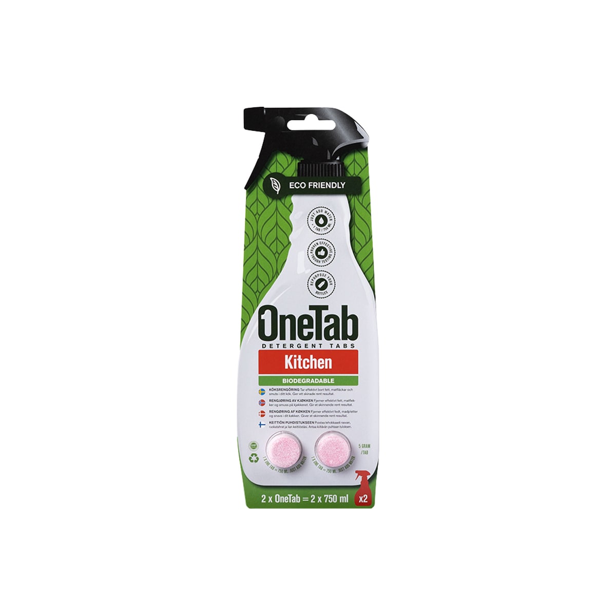 OneTab rengjøringstablett ONETAB50 (kjøkken)