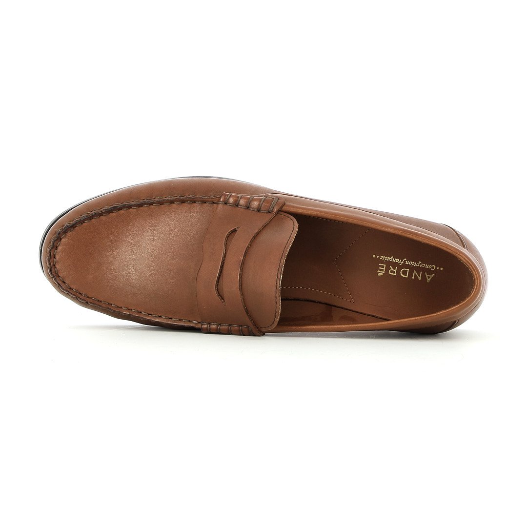 André - Mocassins NAYPORT Camel