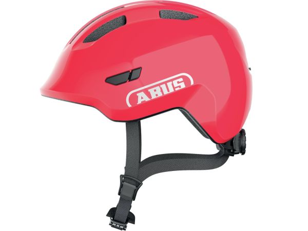 Abus Smiley 3.0 Cykelhjelm, Shiny Red