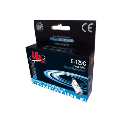 Cartouche compatible Epson T1292 Pomme - cyan - Uprint