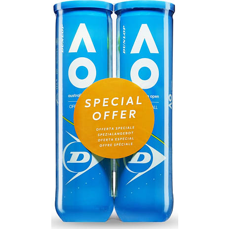 Dunlop Australian Open tennisbold 2x4-pak