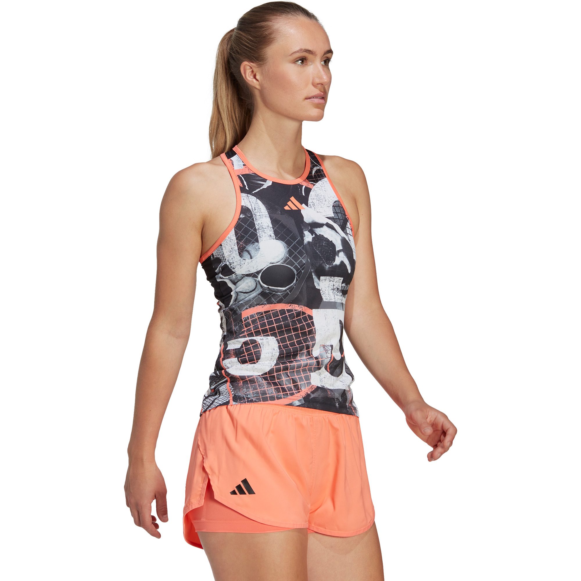 adidas Club Tennis Graphic Tanktop Damen white