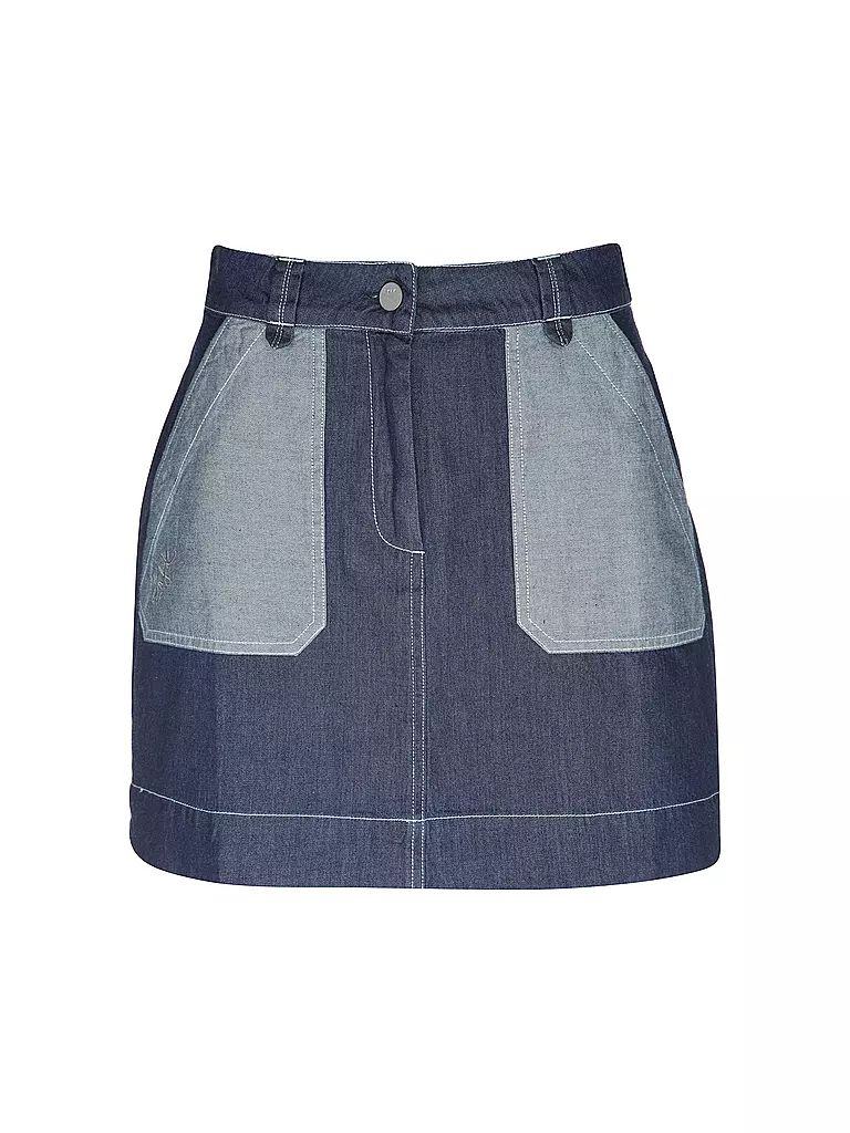 SKFK Jeansrock DEMIKU dunkelblau