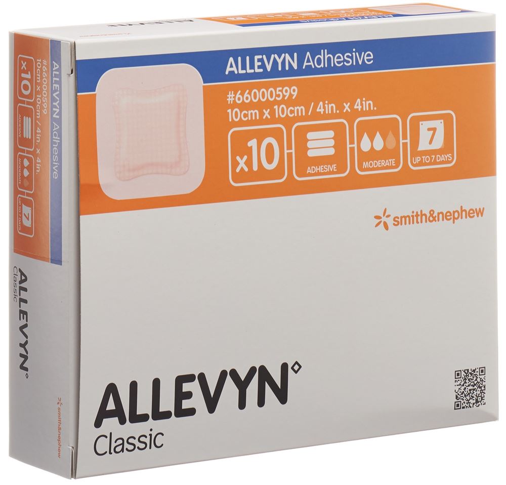 ALLEVYN Wundverband<br>10 Stück, 10x10cm