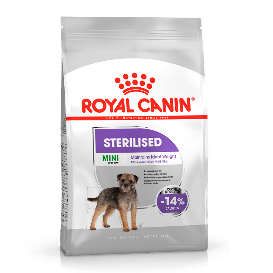 Ração esterilizada Royal Canin para cães de porte pequeno