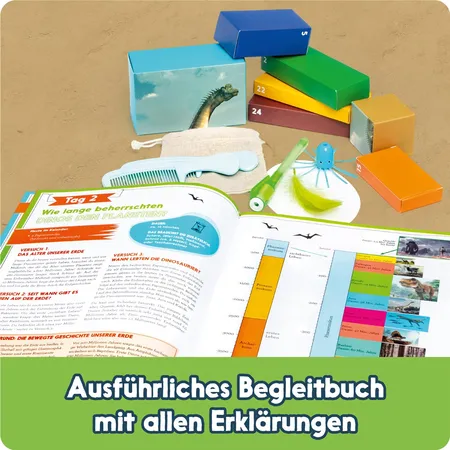 Franzis Adventskalender Geolino Dinosaurier