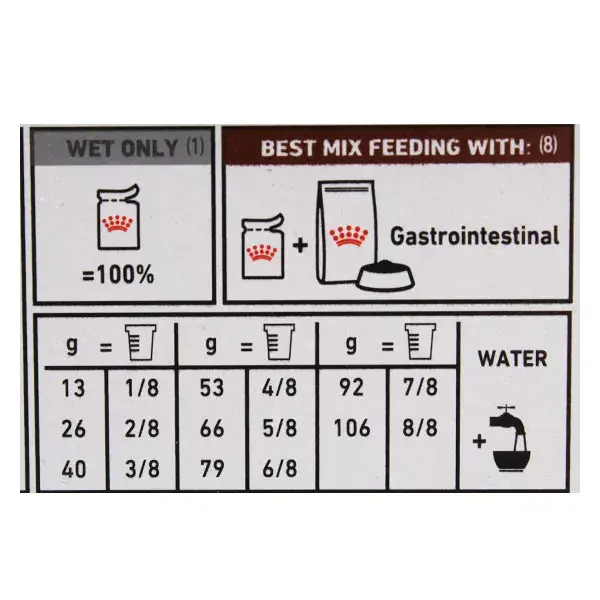 Ração úmida Royal Canin Veterinary Gastro Intestinal para gatos, 12 x 85g