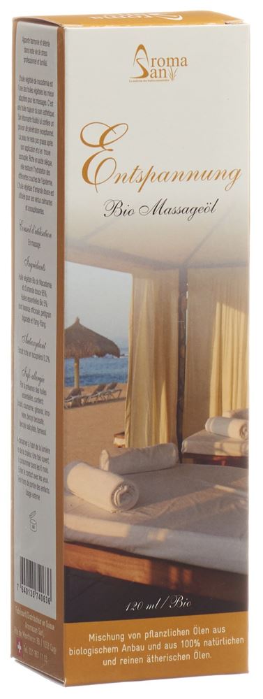 Aromasan Massageöl Öl Relaxant 120 ml