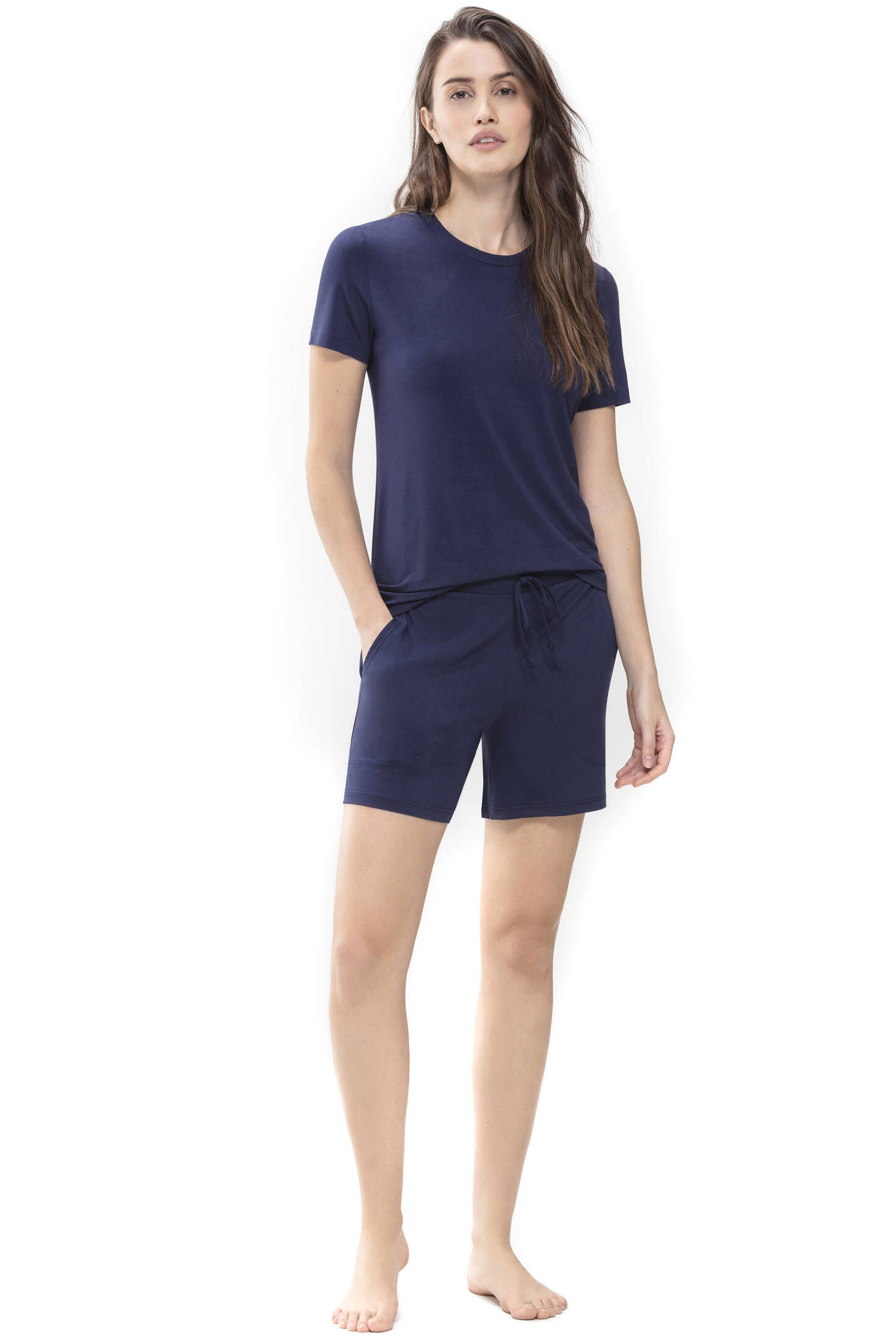 mey| Damen Pyjamashorts 
