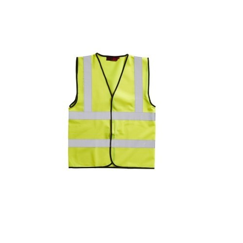 Colete de alta visibilidade para adultos, amarelo