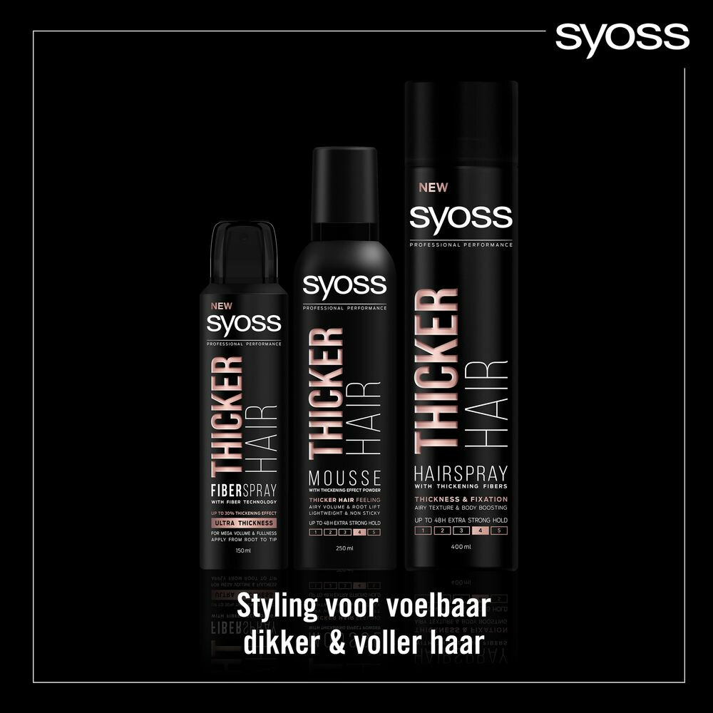 Syoss Thicker Hair Haarspray400 ml