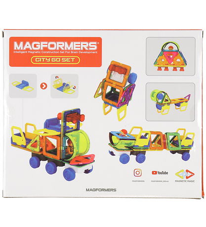 Magformers Magnetset - 25 Teile - City Los geht's