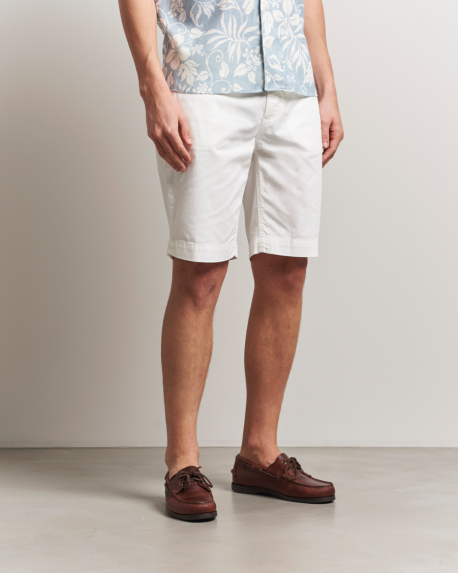 Morris Jefferey Summer Chinos Shorts Off White