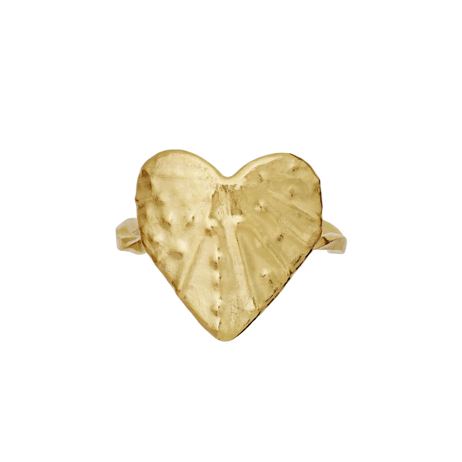 Maanesten Cardissa Ring 18 kt. Forgyldt Sølv 4818a