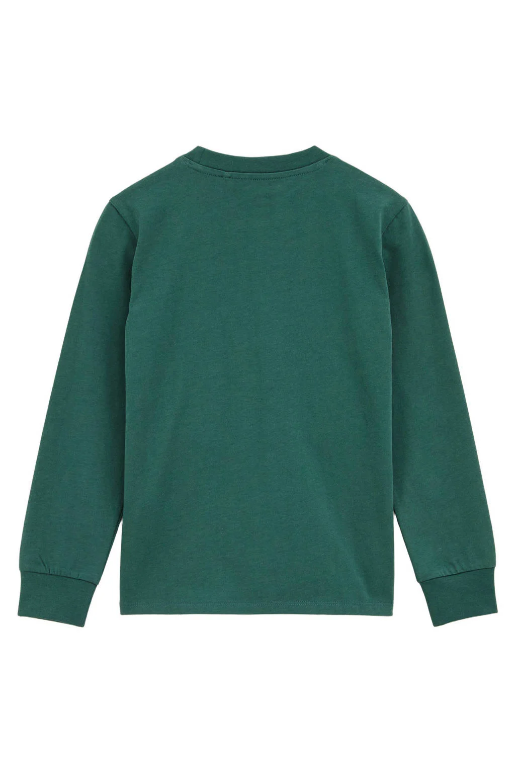 WE Fashion Blue Ridge longsleeve donkergroen