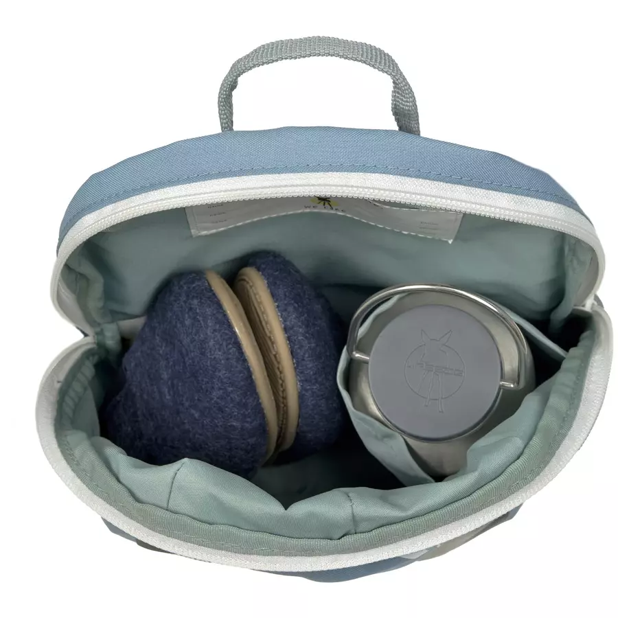LÄSSIG Kindergartenrucksack Tiny Drivers - Traktor, Oliv