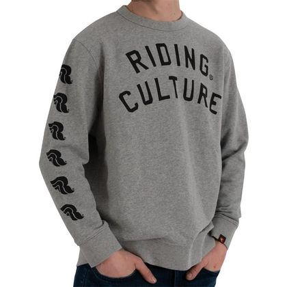 Pull RIDING CULTURE LOGO SWEATER - Gris