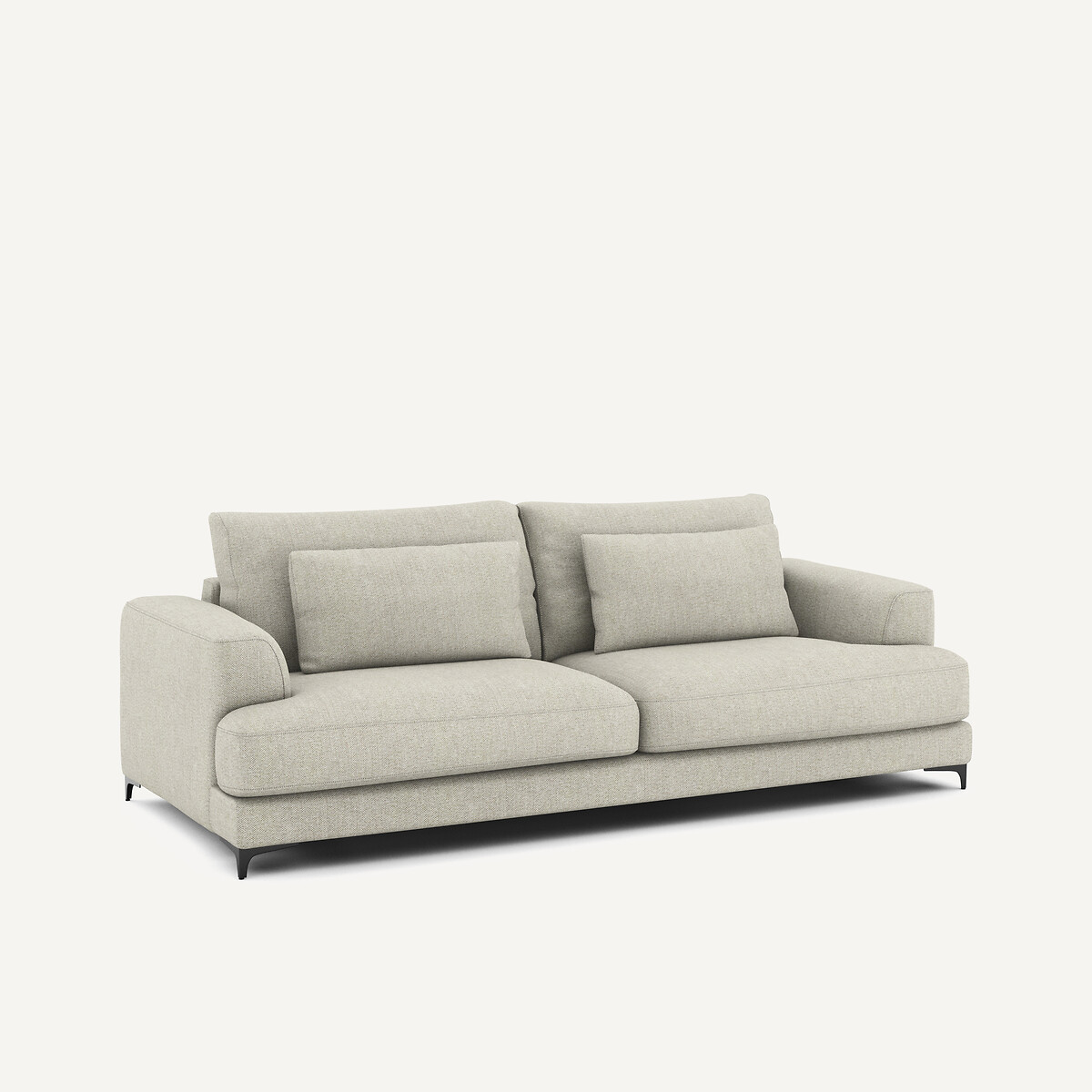 AM.PM<br>Sofá-cama de 4 lugares em tweed, Marsile