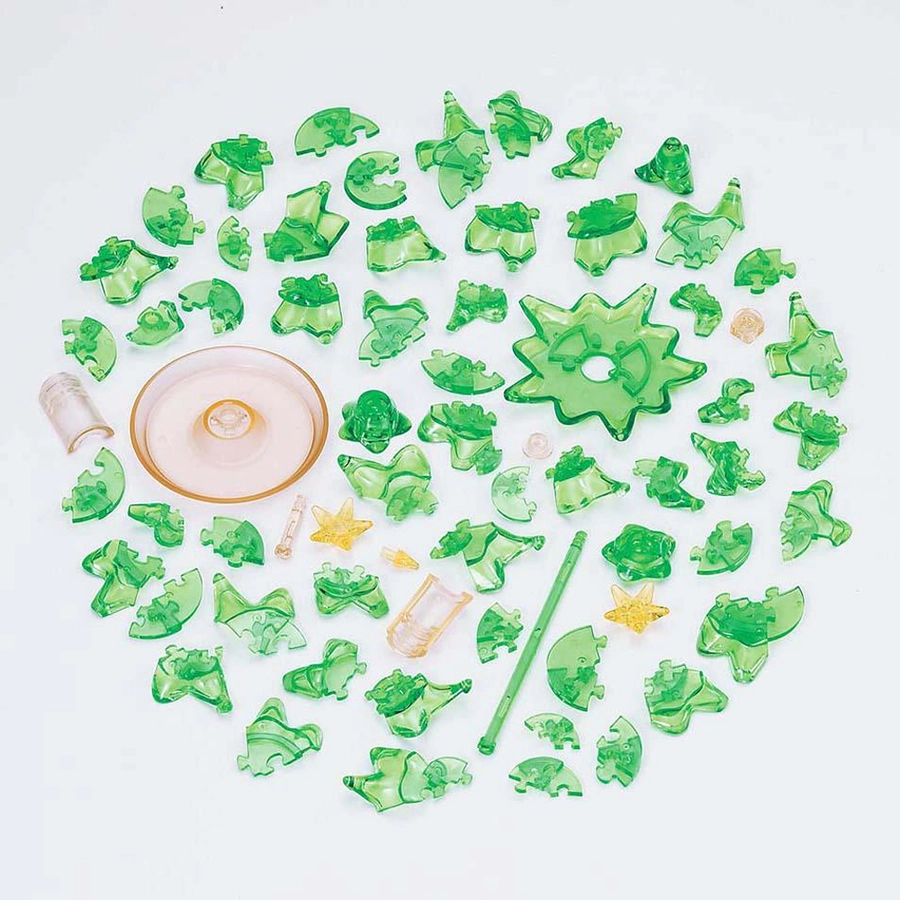 HCM Kinzel Crystal Puzzle Baum Mehrfarbig
