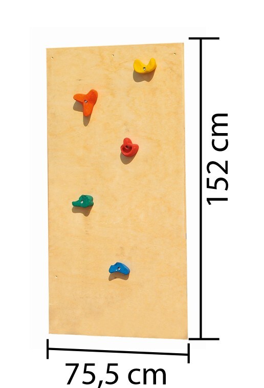 Karibu Kletterwand Classic inkl.Klettersteinen