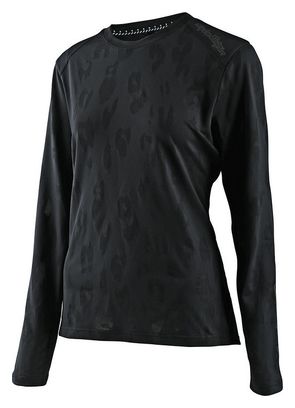 Maillot Manches Longues Femme Troy Lee Designs Lilium Jacquard Noir