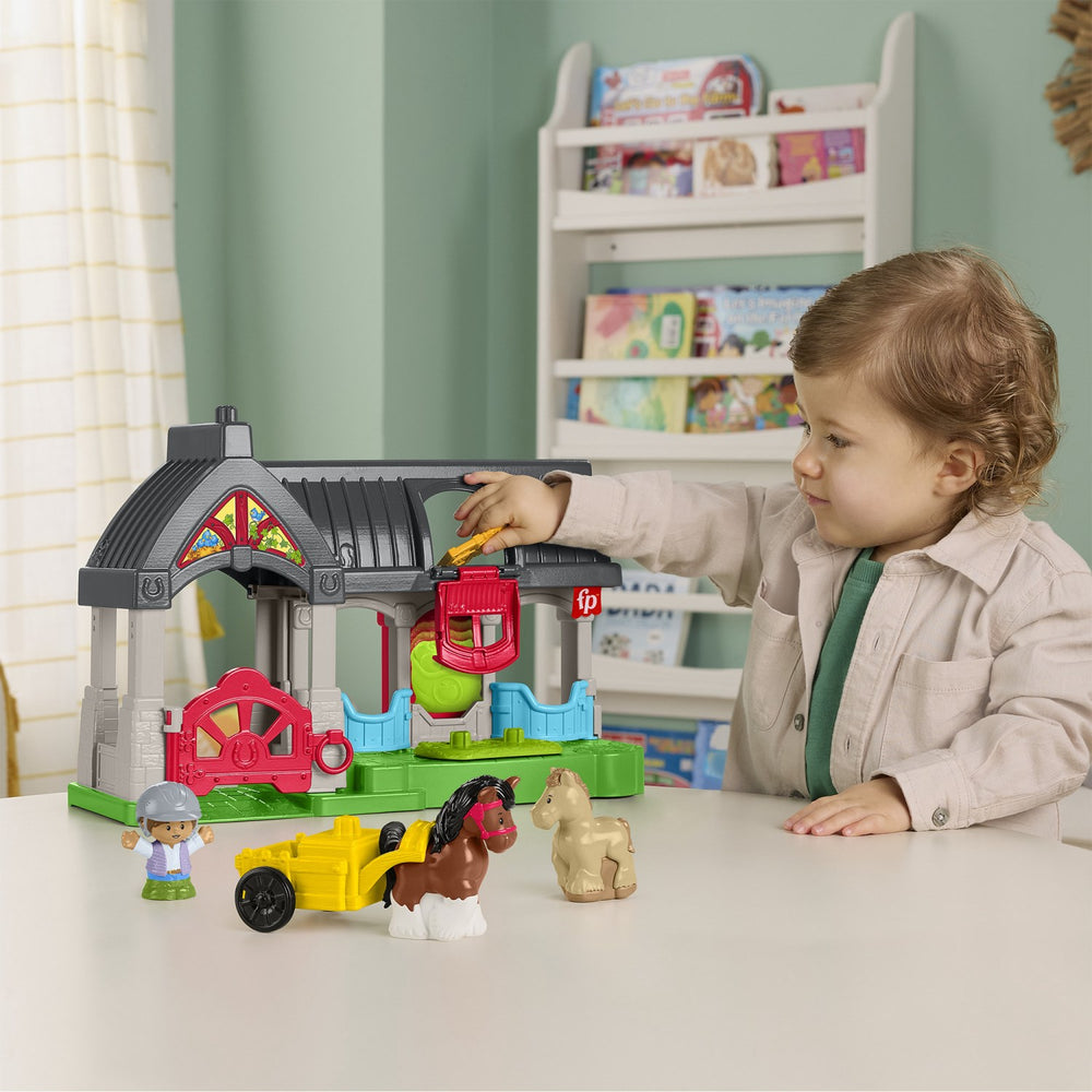 Køb Fisher-Price® Little People Friendly Hestestald