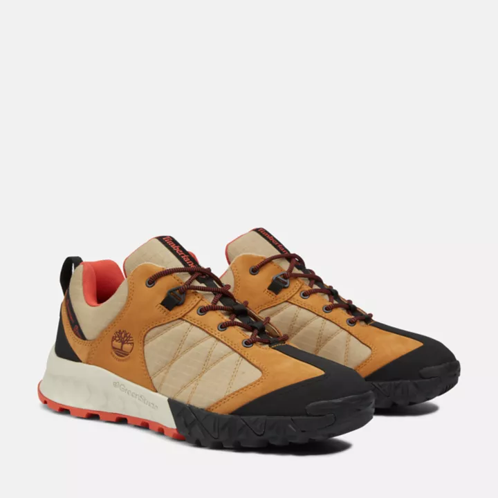 Chaussures de randonnée imperméables Trailquest Timberland x Icebreaker pour homme en jaune