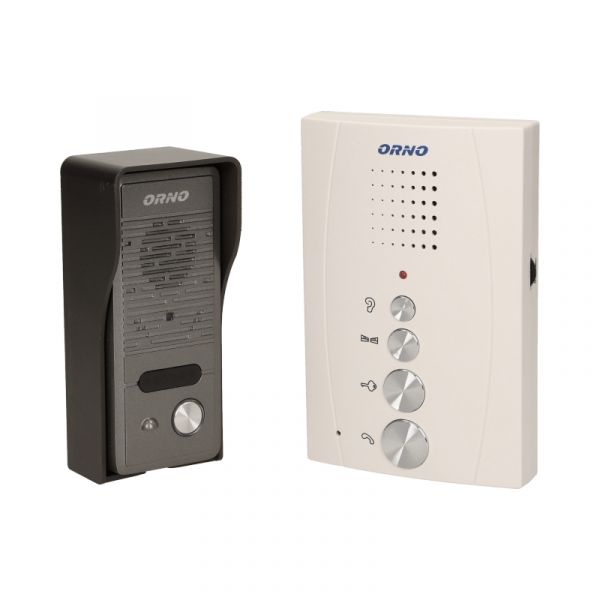 Orno Campainha com Intercomunicador sem Auscultador Branco - OR-DOM-RE-914/W