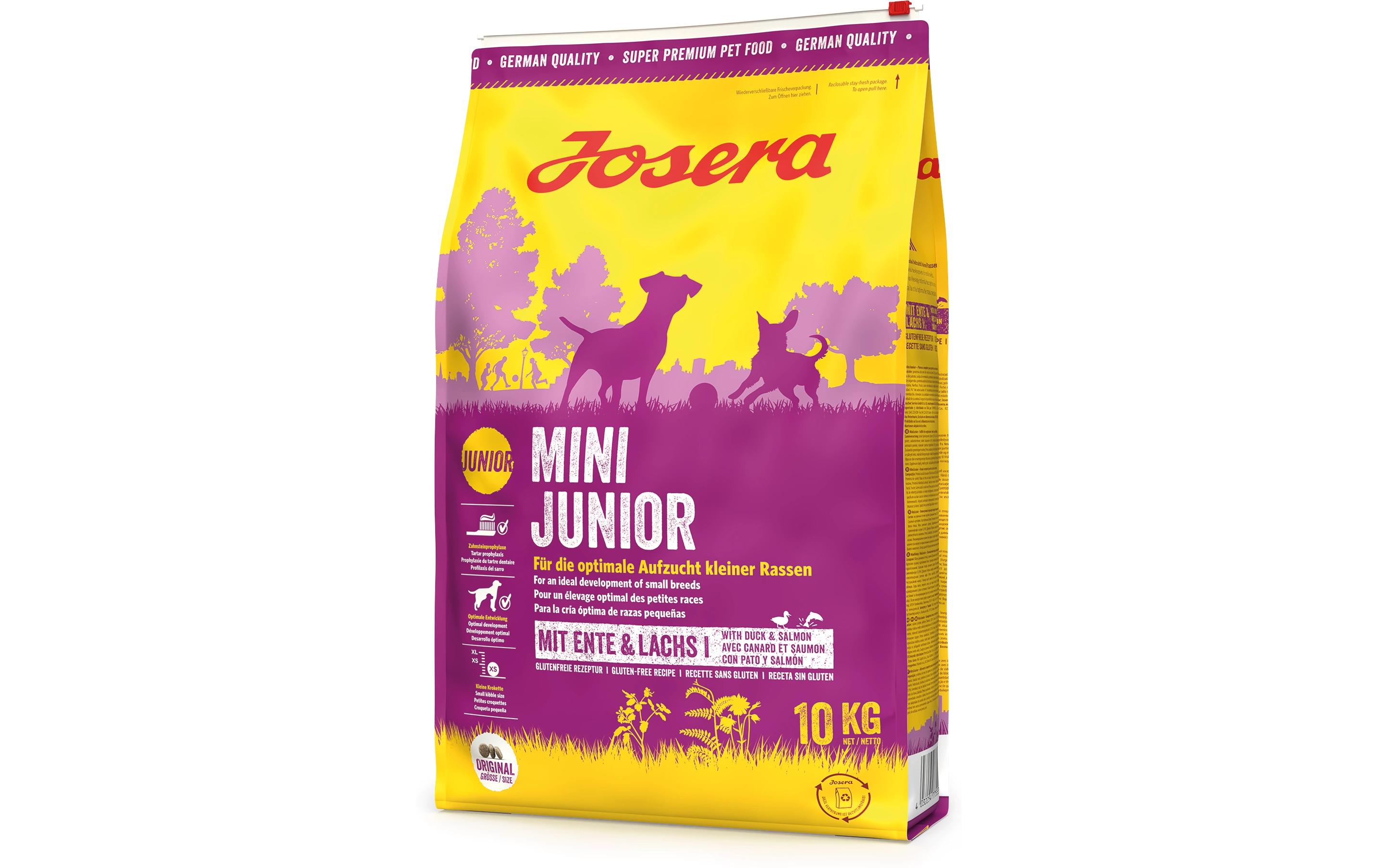 Trockenfutter MiniJunior Small Kids, 10 kgAlleinfuttermittel für Welpen