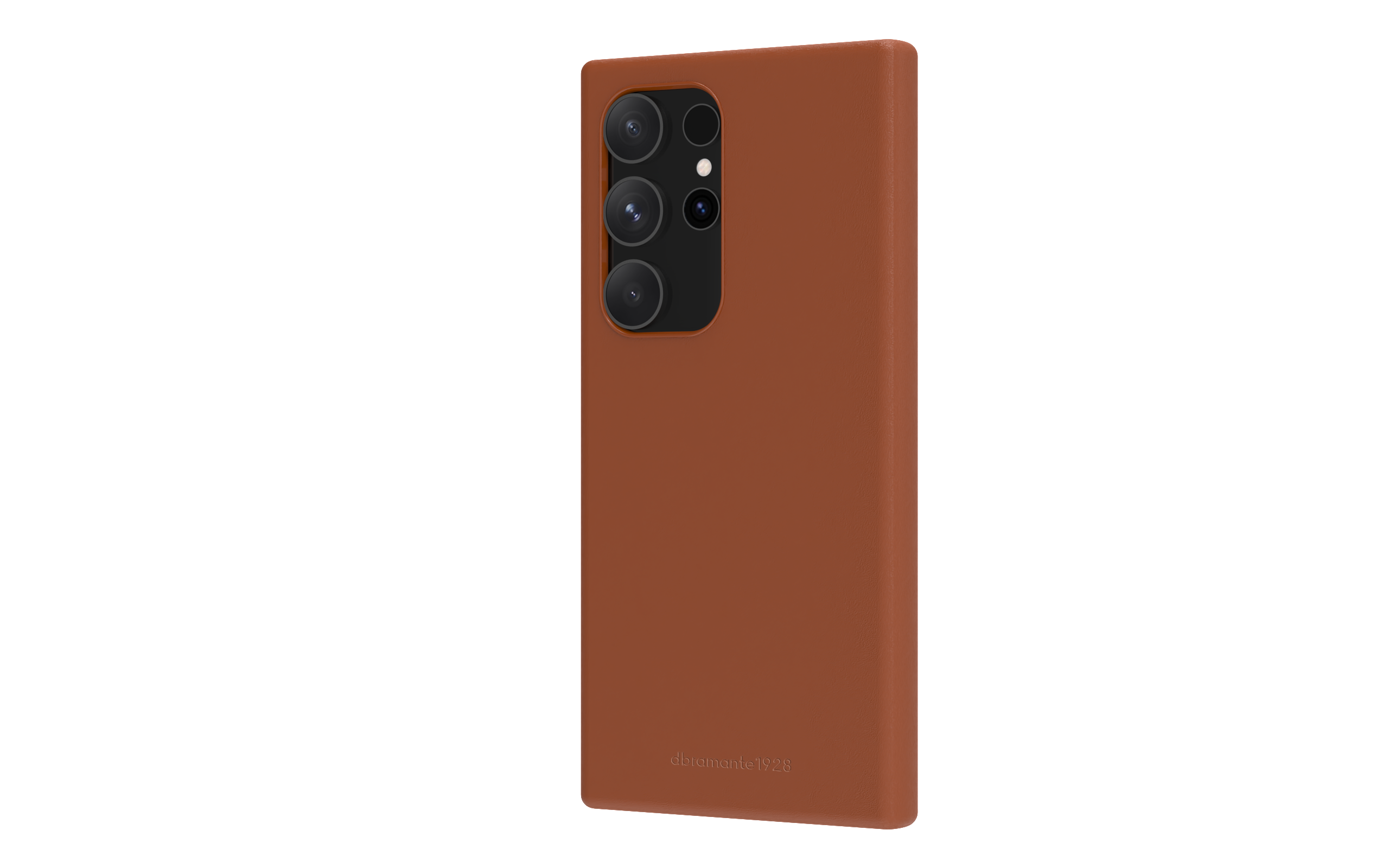 Samsung Galaxy S24 Ultra Echtleder Hardcase Hülle Roskilde Recycled (ROSUGT006048) - Tan