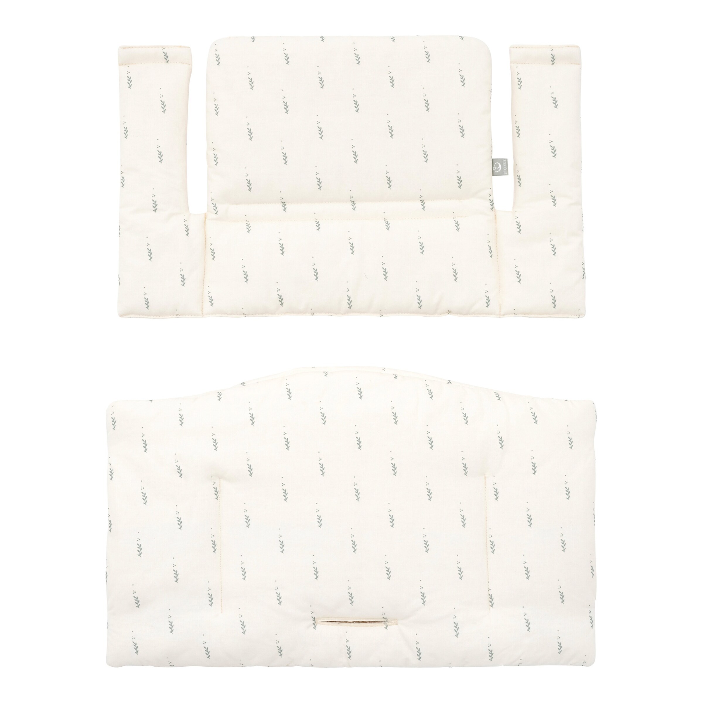 Stokke® - TRIPP TRAPP® Bundle Treppenhochstuhl inkl. Babyset und Kissen Natural / Wheat Cream