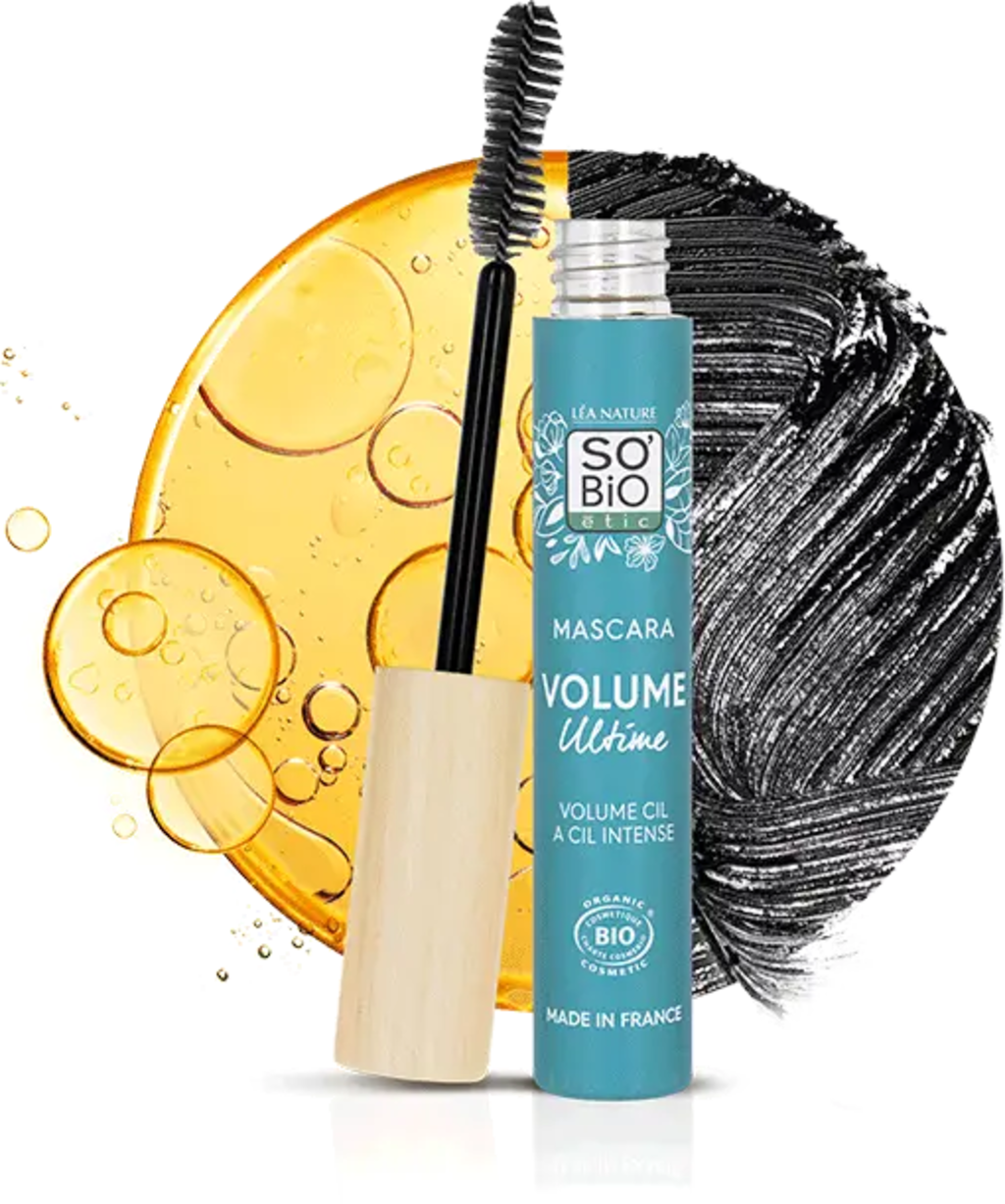 LÉA NATURE SO BiO étic  Mascara Volume Ultime, 01 Noir (8 ml)
