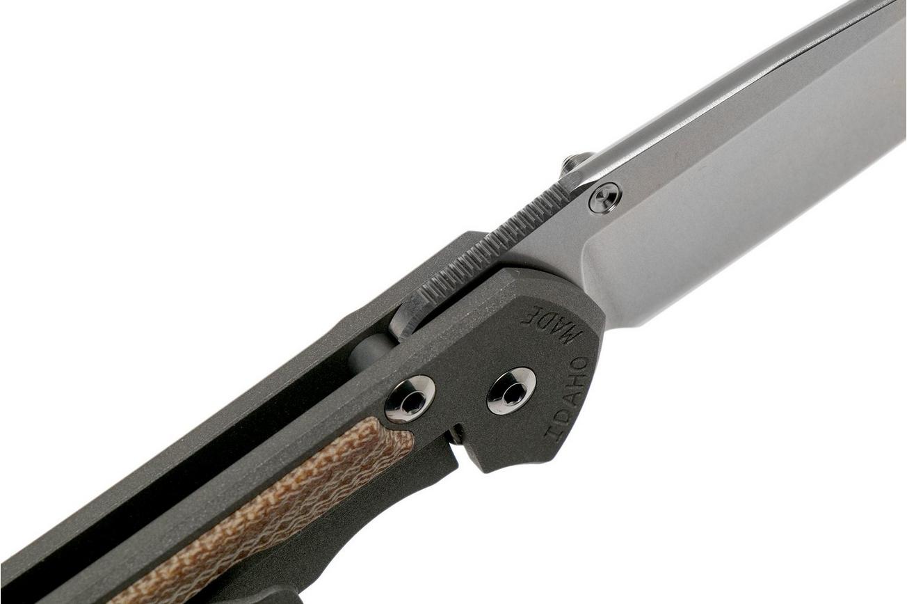 Chris Reeve Sebenza 31 Small Natural Micarta inlay S31-1212 zakmes