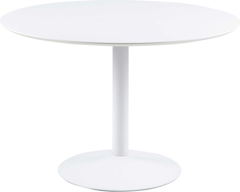 Giga Living - Aurora - Eettafel - Wit - MDF - Ø110cm