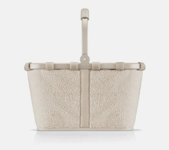 (22l) Carrybag Einkaufskorb Shopping Einkaufstasche (BK1042) - Teddy Sand