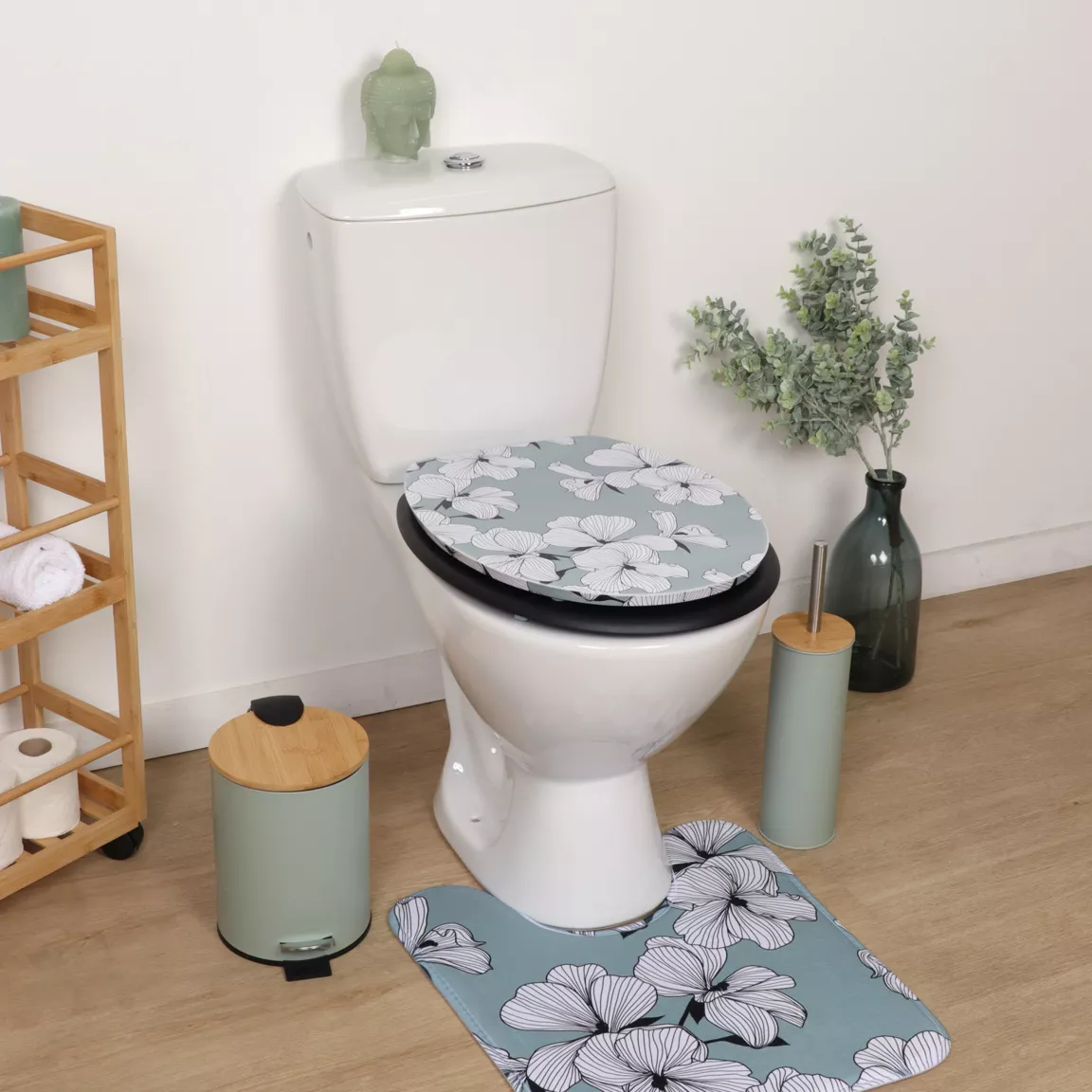 Abattant WC 18 pouces MDF Ecrin Vert
