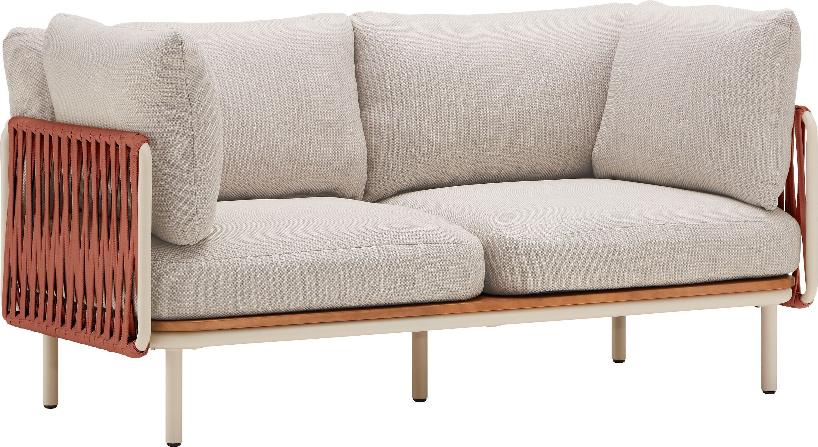 NIHOA Set 2er Sofa Arml. RopeTerrac._NEU - Terra