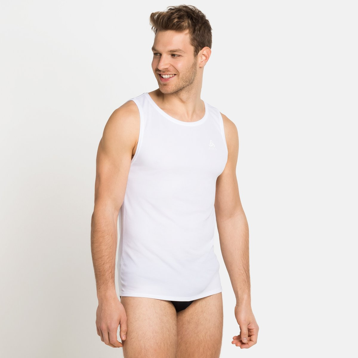 Bl Top Crew Neck Tank Active F-Dry Light
