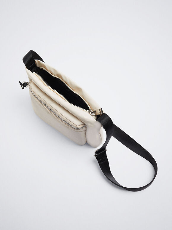 Bolsa Bandolera De Nylon - Raw