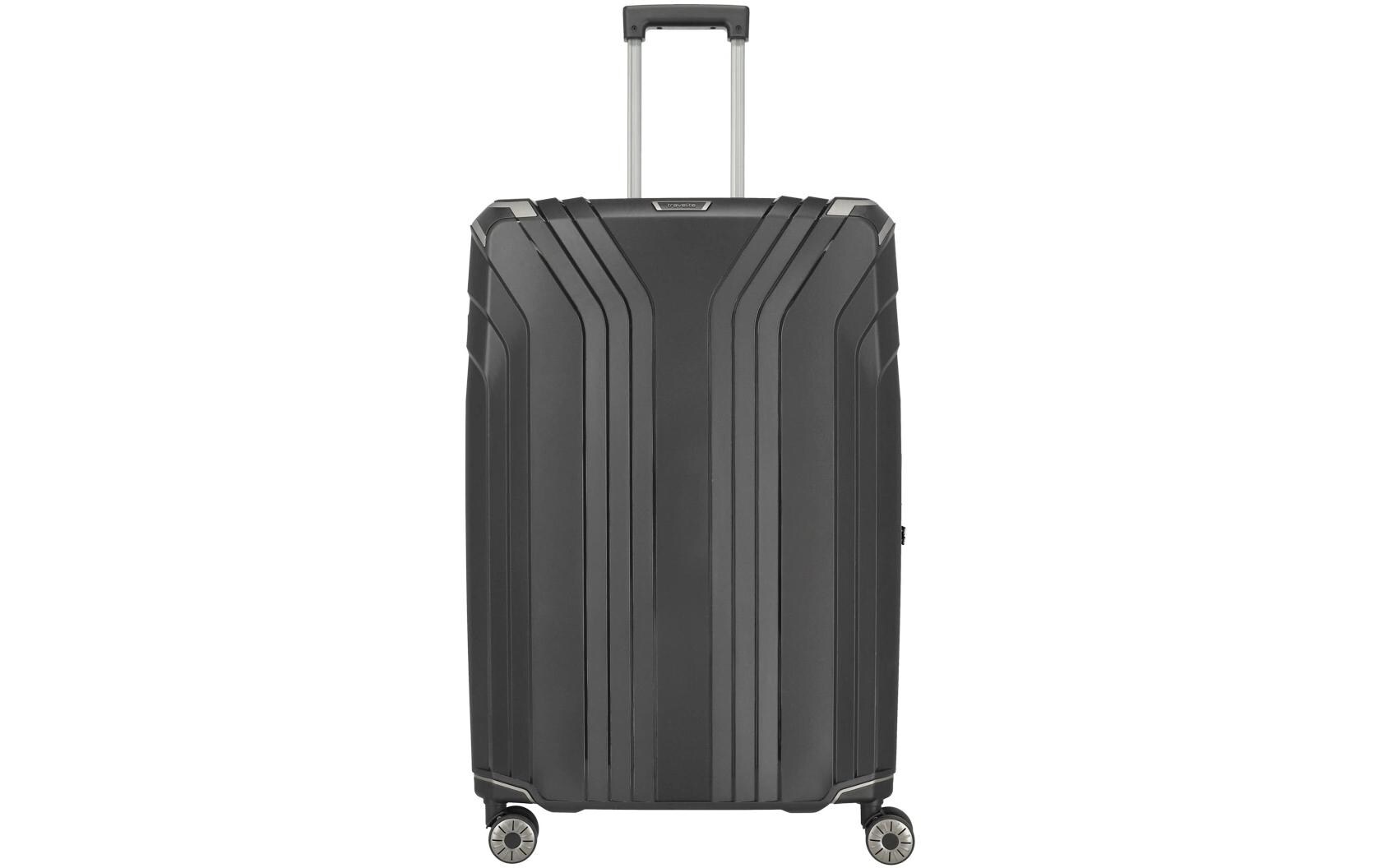 Koffer Elvaa Trolley L 102 l, Schwarz<br>Reisekoffer