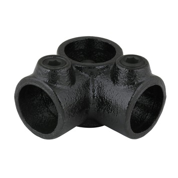 Novidade steigerbuis koppelstuk hoekstuk zwart ø 27 mm