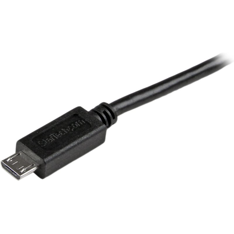 StarTech.com Câble de charge / synchronisation Micro USB longue de 3 m - USB 2.0 A vers Micro B - M/M - Noir - 0,25 mm²