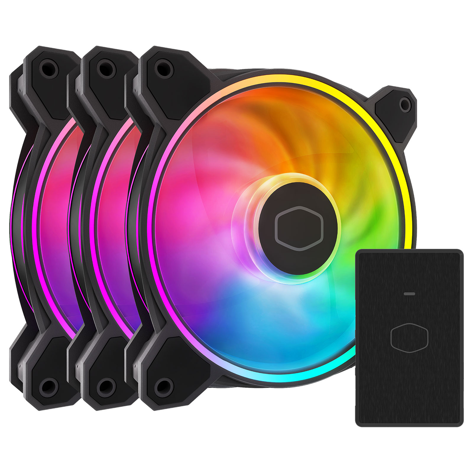 Cooler Master Ltd Cooler Master MasterFan MF120 Halo 2 3in1