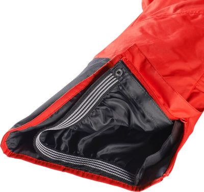 Black CreviceSnowpant - rot