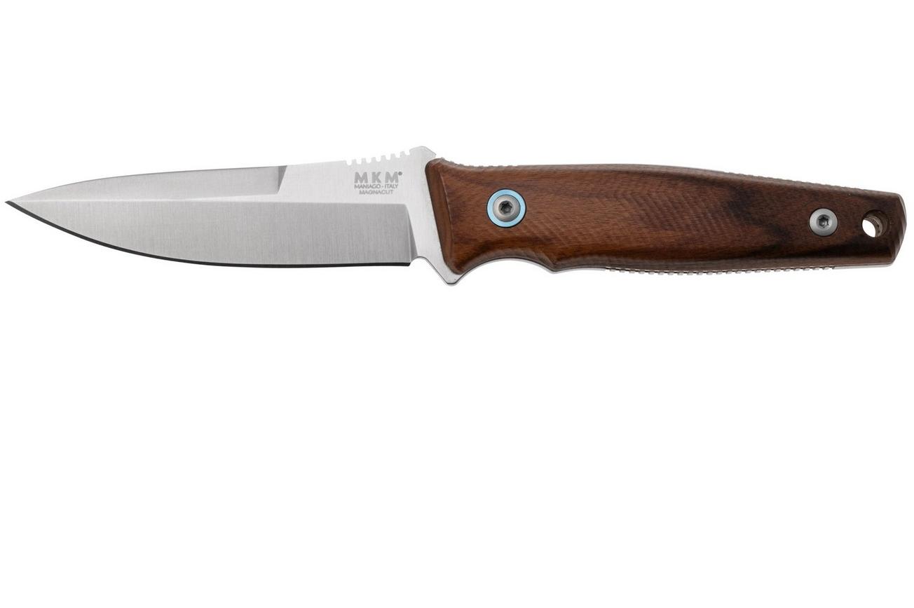 MKM TPF Defense MK-TPFD-S CPM MagnaCut, Santos Wood vaststaand mes, Bob Terzuola design