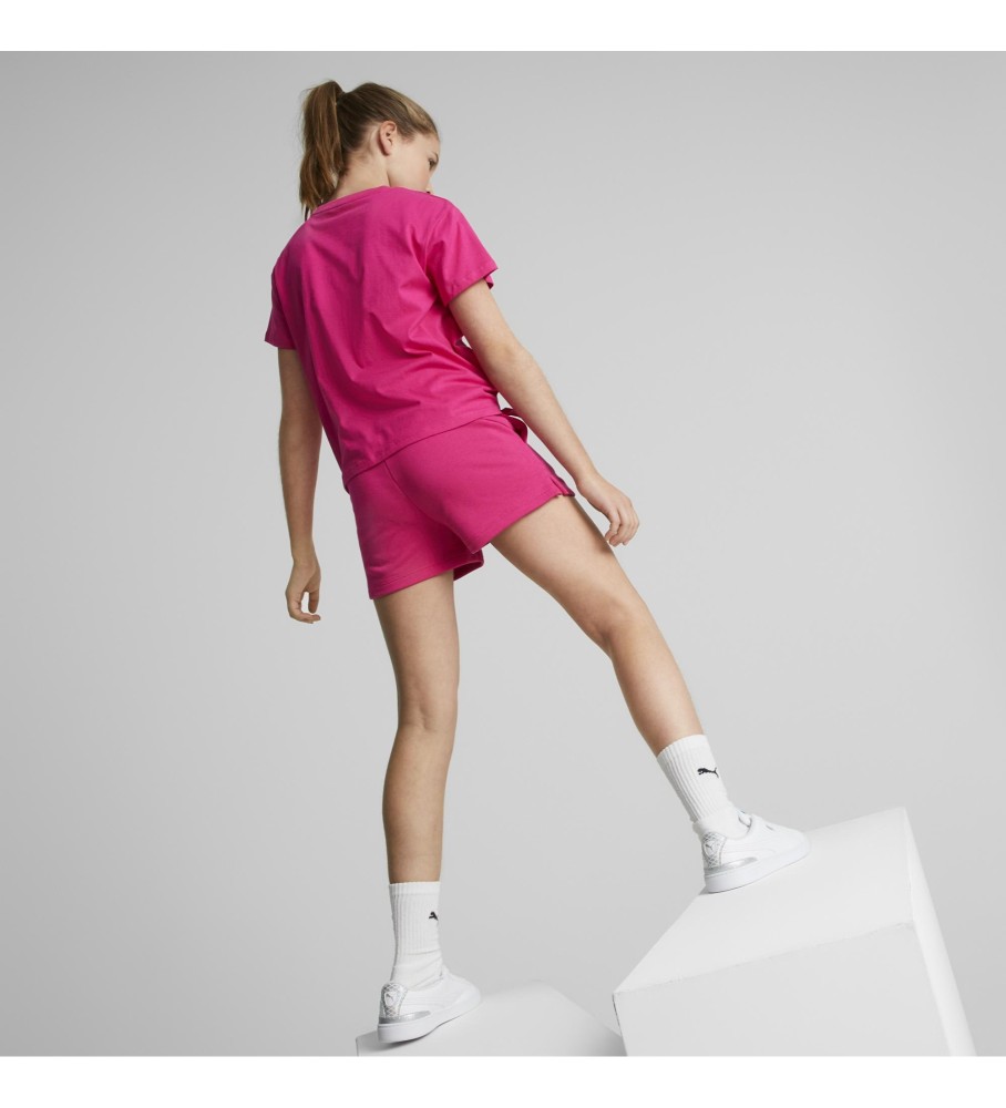 Puma Camiseta Essential Logo Knotted rosa