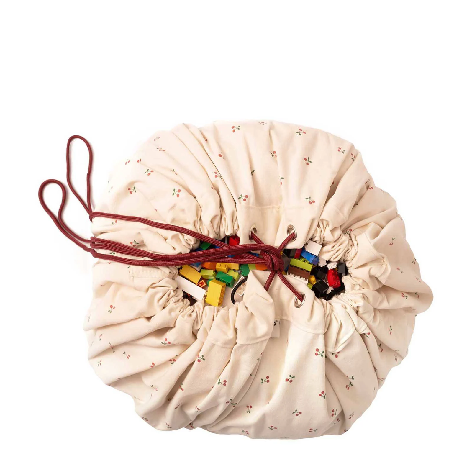 Play&Go 2-in-1 opbergzak / speelkleed Cherry Cherry